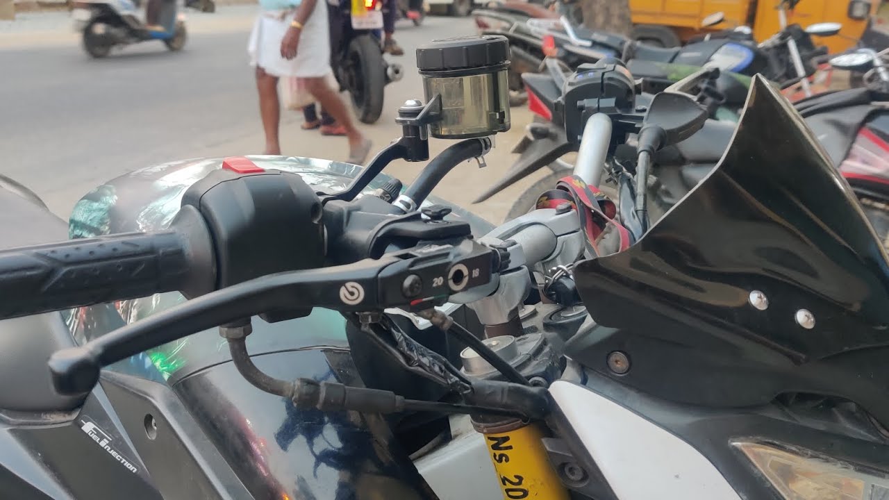 Brembo brakes & Duke handle fixing video #ns200 #brembobrake #brembo #duke  @friendlybikers2018