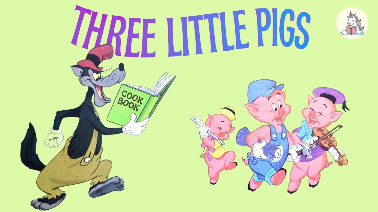 Three Little Pigs | Walt Disney | Read aloud | Children Book | Bedtime Storytime