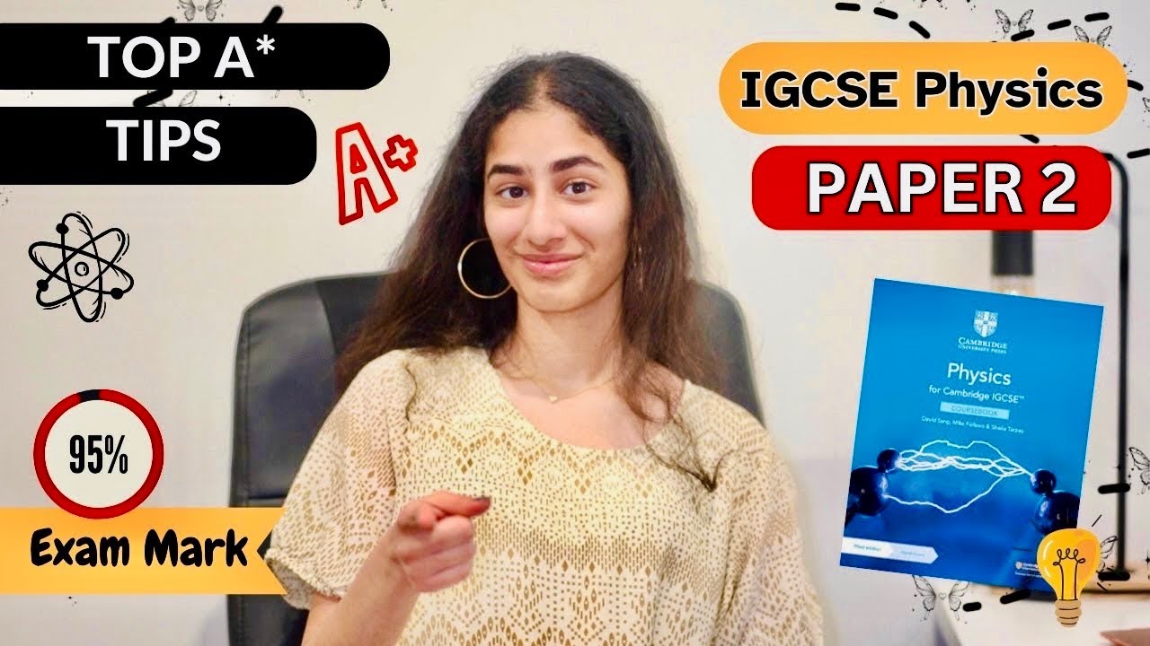 How I got A* in IGCSE Physics PAPER 2: mcq notes, last minute top tips..