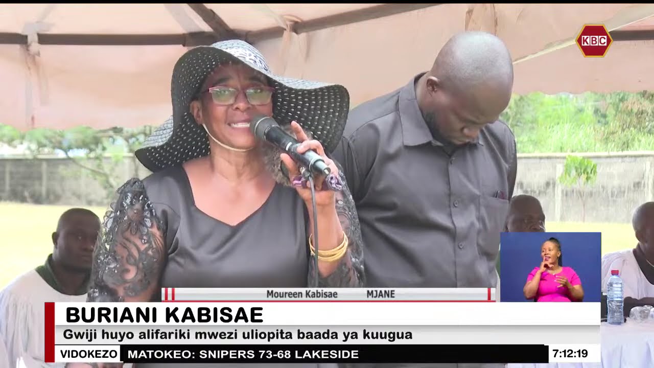 Mtangazaji gwiji wa KBC Charles Omuga Kabisae azikwa Kisumu