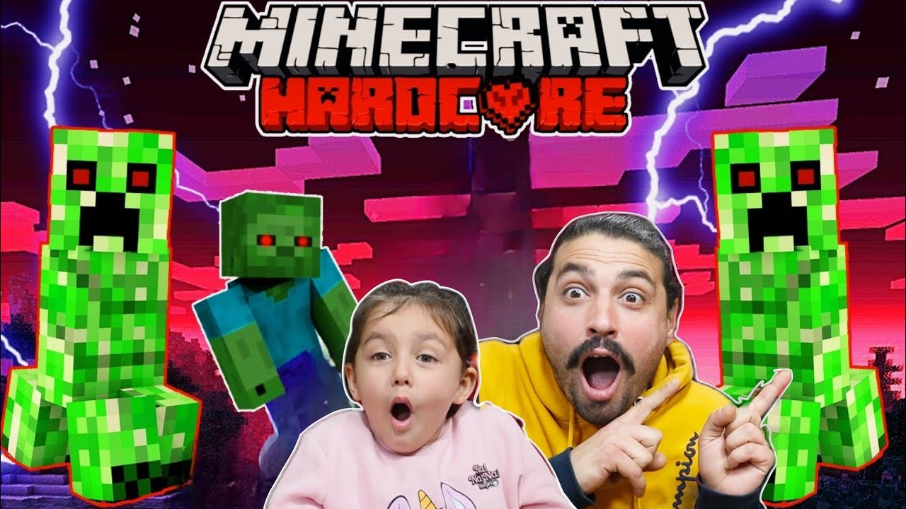 İLK DEFA MİNECRAFT HARDCORE  OYNADIK 😎 MİNECRAFT HARDCORE 1.BÖLÜM