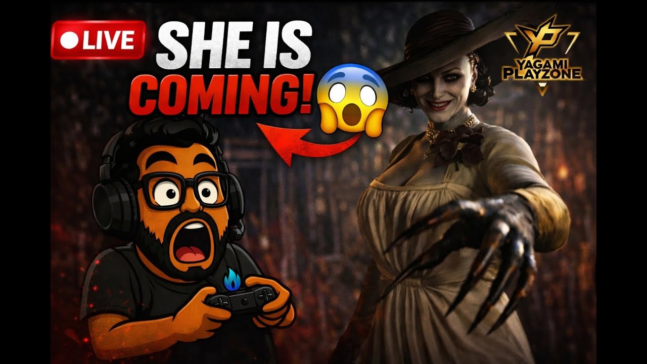 🔴 HORROR LIVE RESIDENT EVIL VILLAGE PART 2 😱 | Lady Dimitrescu First Encounter 🔥