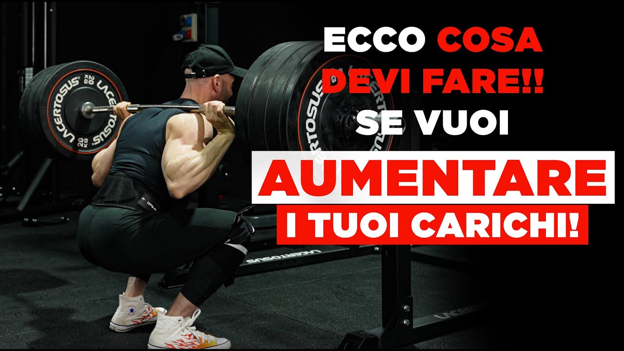 Come CREARE una PROGRESSIONE di CARICO nei tuoi allenamenti