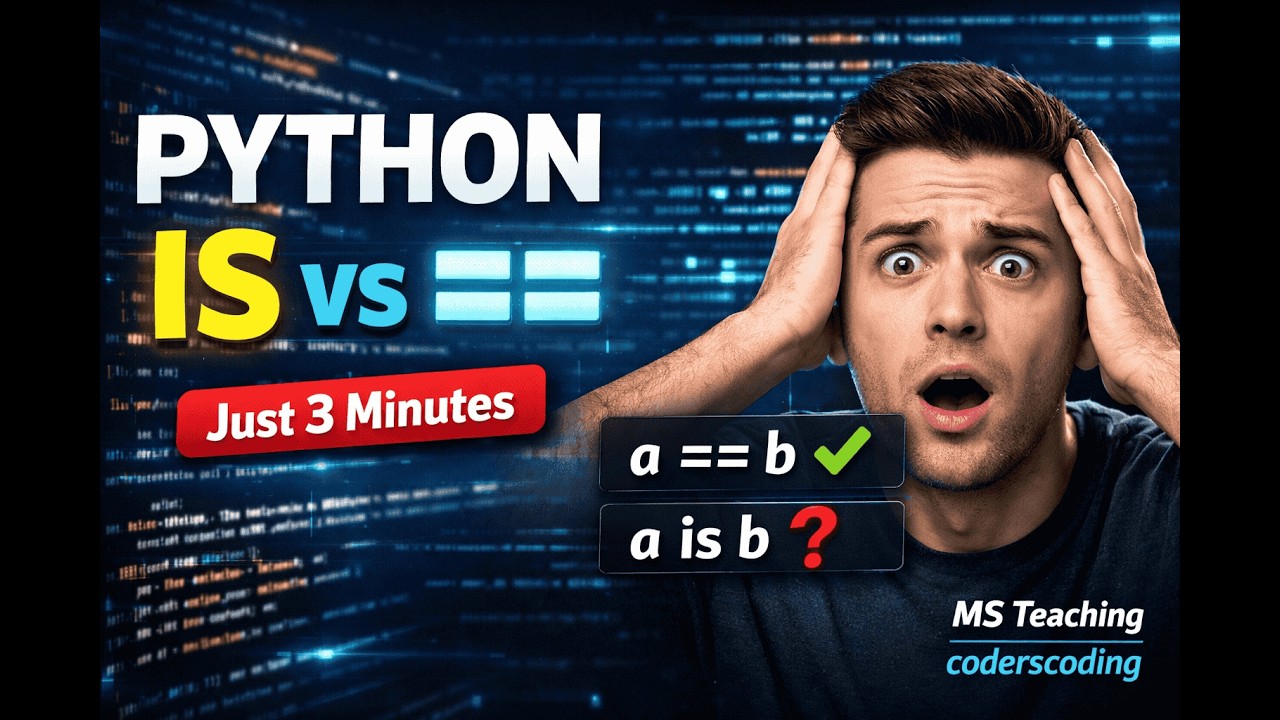You aren't a Python Senior until you understand this Python is or ==?