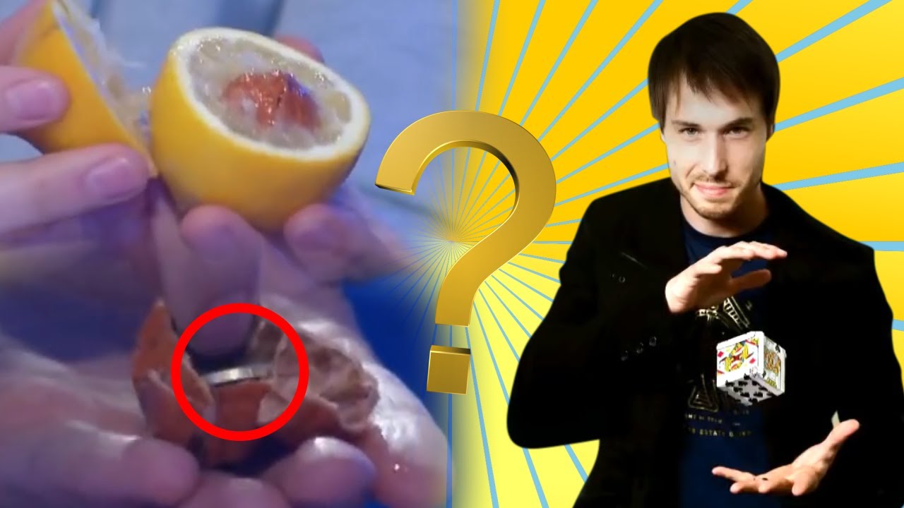 Comment a-t-il fait ? - Pièce signée dans une noix dans un citron (ré-upload)
