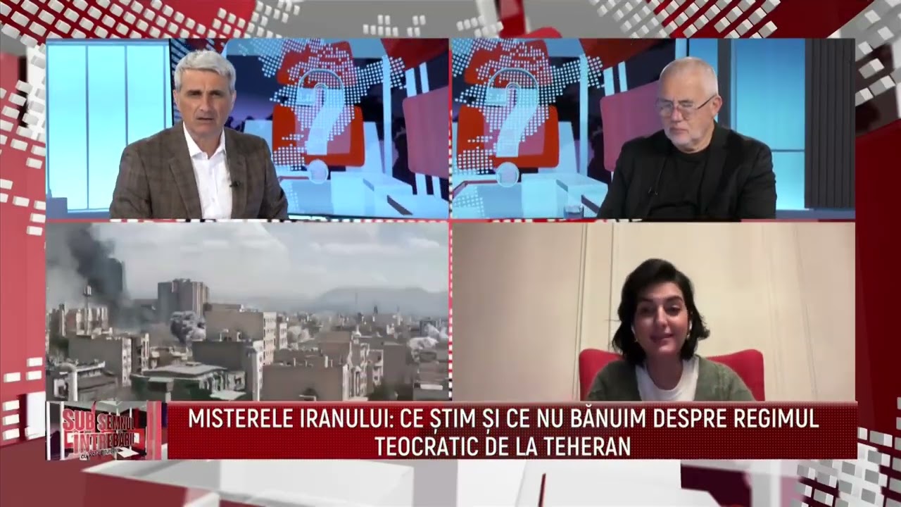Sub semnul intrebarii cu Robert Turcescu Sorin Constantinescu Ghazaleh Emami 2Mar2026@Metropola TV