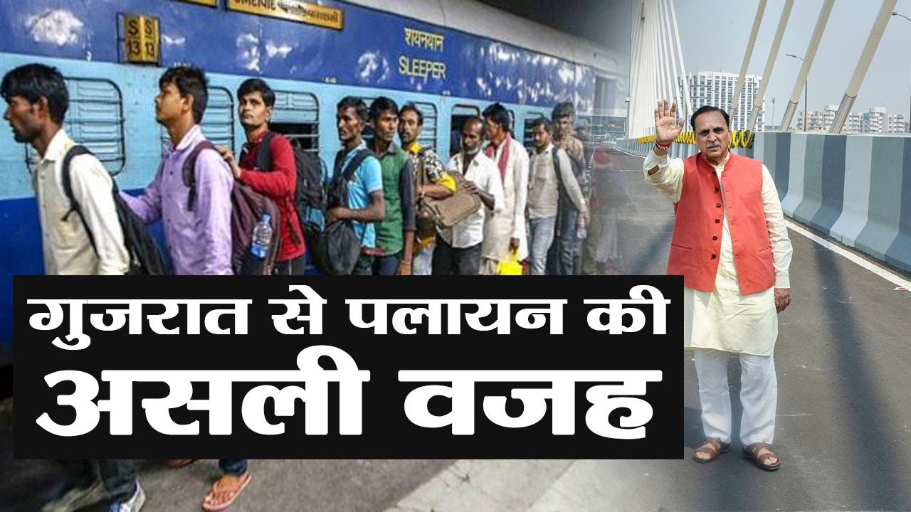 The real reason behind the migration of workers from Gujarat to Bihar, Uttar Pradesh, and Madhya Pradesh | OneIndia Hindi