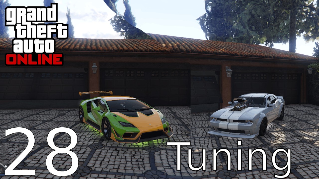 | GTA 5 Online 28-rész | Lamborghini és Izomautó  | Tuningolás |