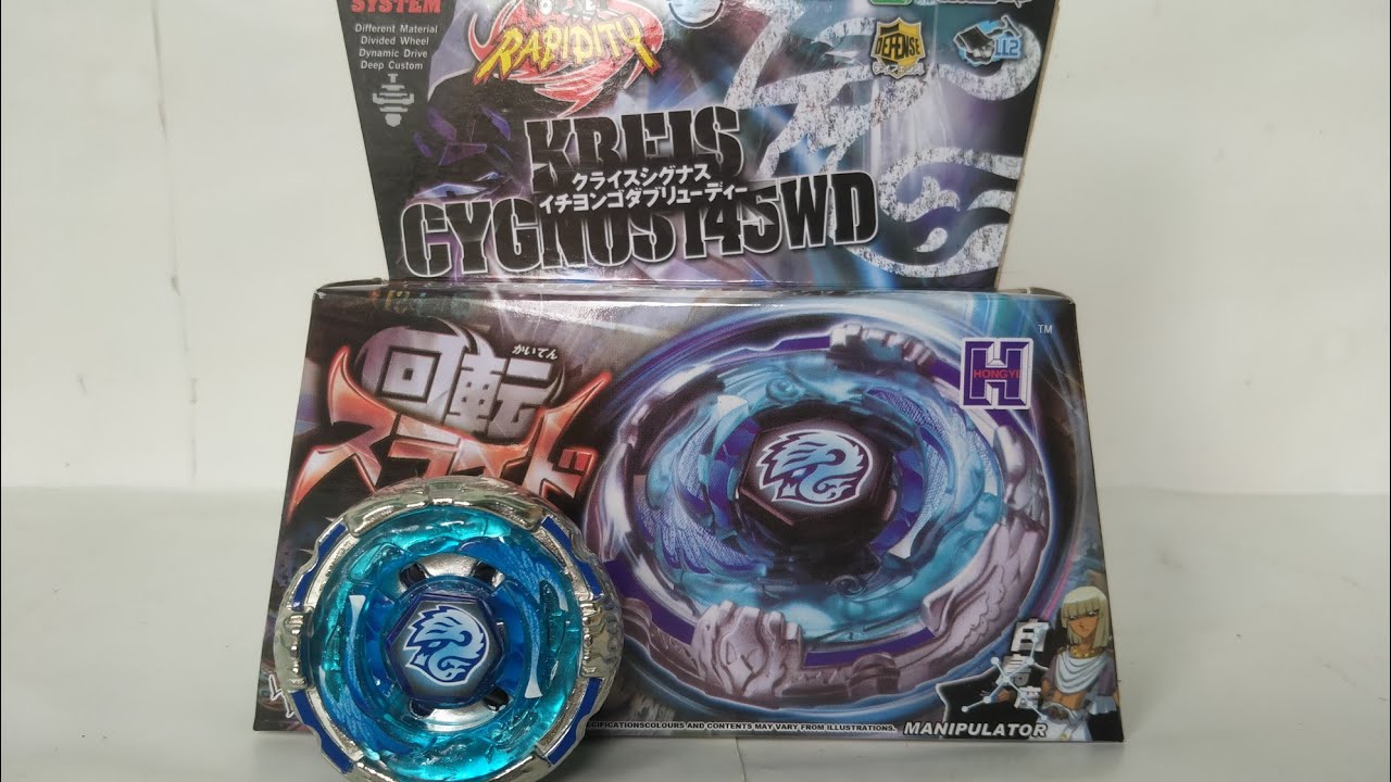 Con quay (Beyblade Metal Fury): Kbeis Cygnus (hàng fake)