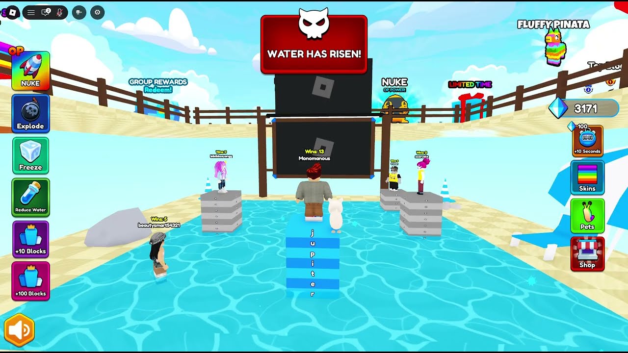 I played Answer or Die in Roblox!
