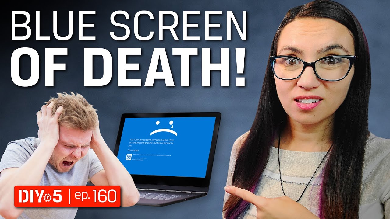 How to Fix a PC with Blue Screen of Death - DIY in 5 Ep 160