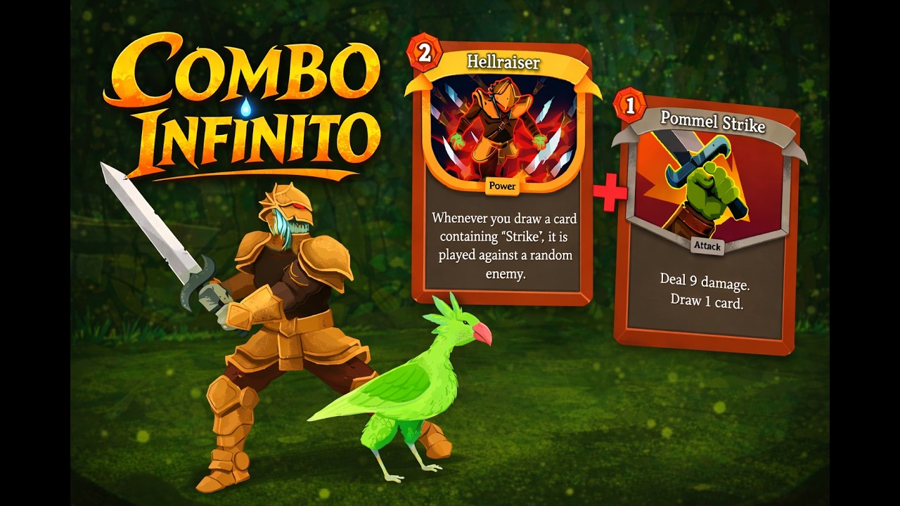 Como fazer o INFINITO mais idiota do jogo.  - SLAY THE SPIRE 2 ep.01