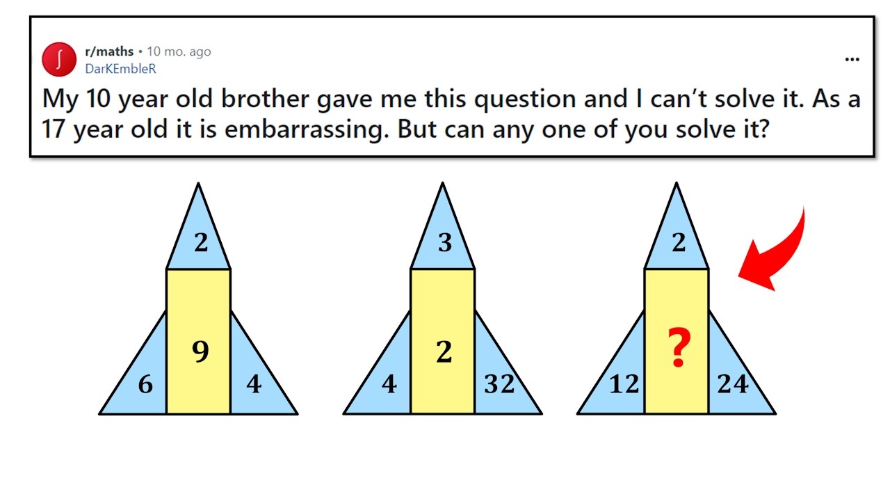 Can any one of you solve it?
