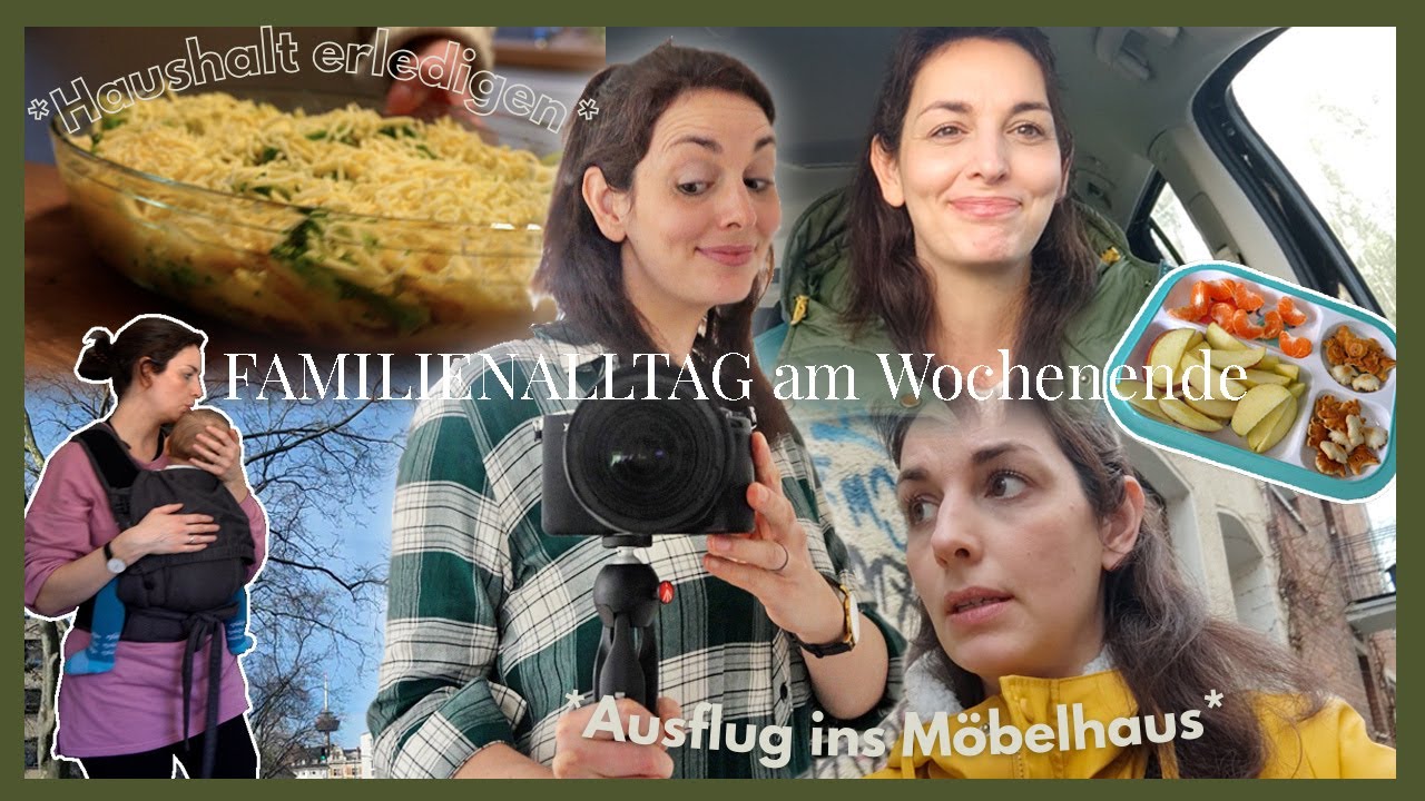 48 Stunden Alltagswahnsinn mit Baby & Kindergartenkind | Unser Familienalltag am Wochenende