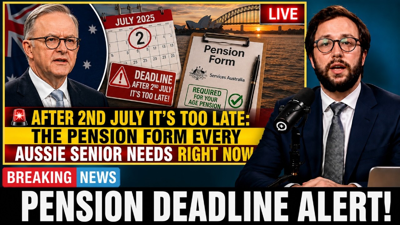 🚨 AFTER 2ND JULY IT'S TOO LATE: The Pension Form Every Aussie Senior Needs RIGHT NOW