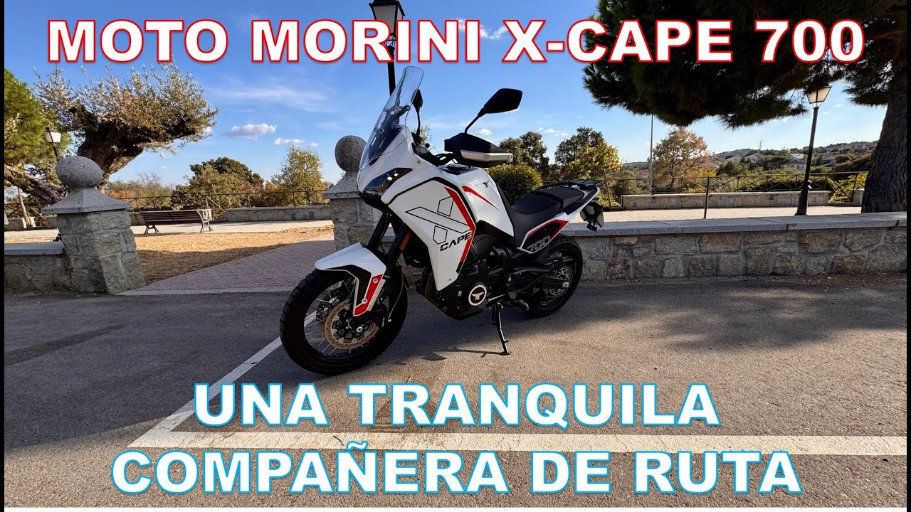 MOTO MORINI X CAPE 700 - COMPAÑERA IDEAL para RUTAS con TODA COMODIDAD - REVIEW