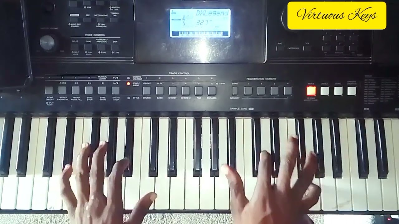 Beginners way of playing Ghanaian praises. VIRTUOUS KEYS