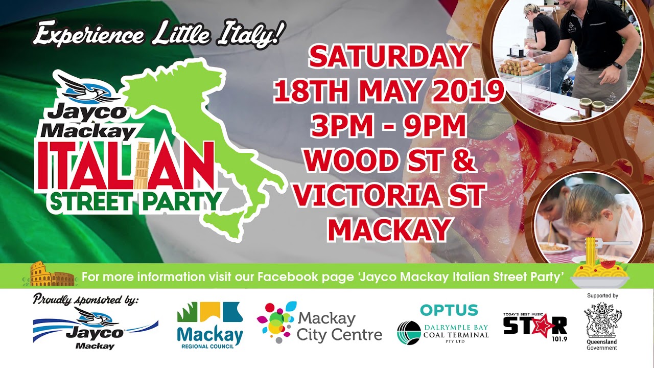 Jayco Mackay Italian Street Party
