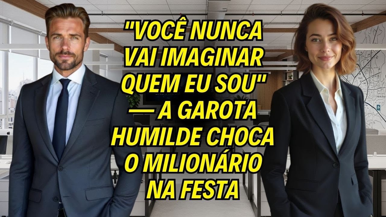 Você Nunca Vai Imaginar Quem Eu Sou   — A Garota Humilde Choca o Milionário na Festa