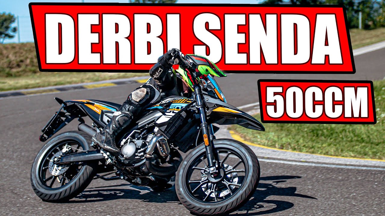 DERBI SENDA DRD X-Treme 50ccm KNIESCHLEIFEN
