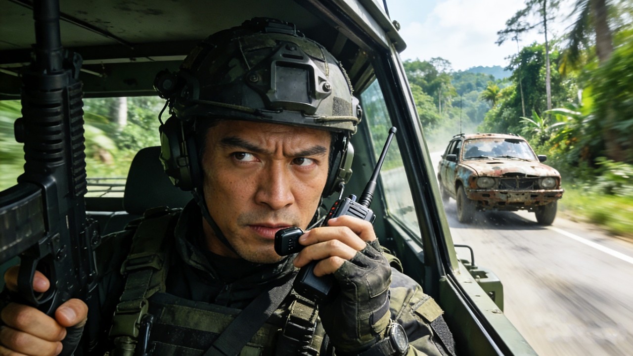 【Chinese Drama】恐怖分子竟想半路突襲特戰部隊！兵王察覺直接反向跟蹤端掉老巢！#drama #反转 #逆袭