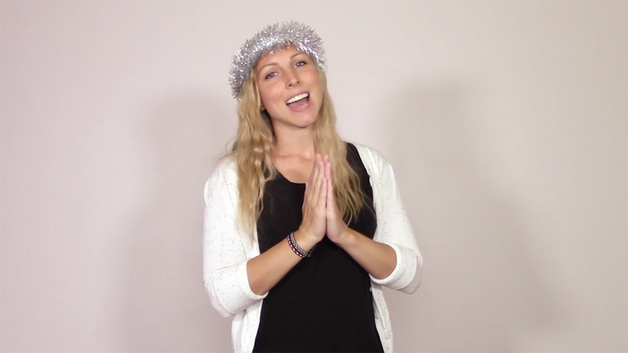 Teckenspråk - Sankta Lucia, ljusklara hägring - MegaVega (Swedish sign language)