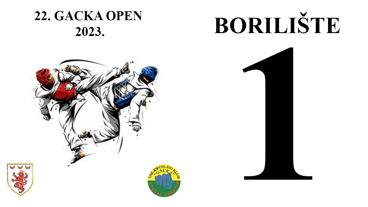 22. Gacka Open 2023 – BORILIŠTE 1