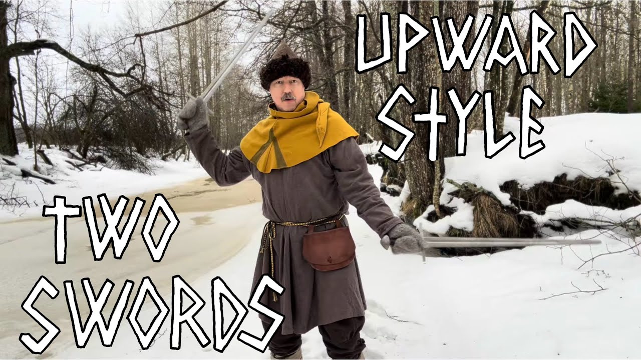 Learn medieval military two swords upward cutting style in 15 minutes - all you need!