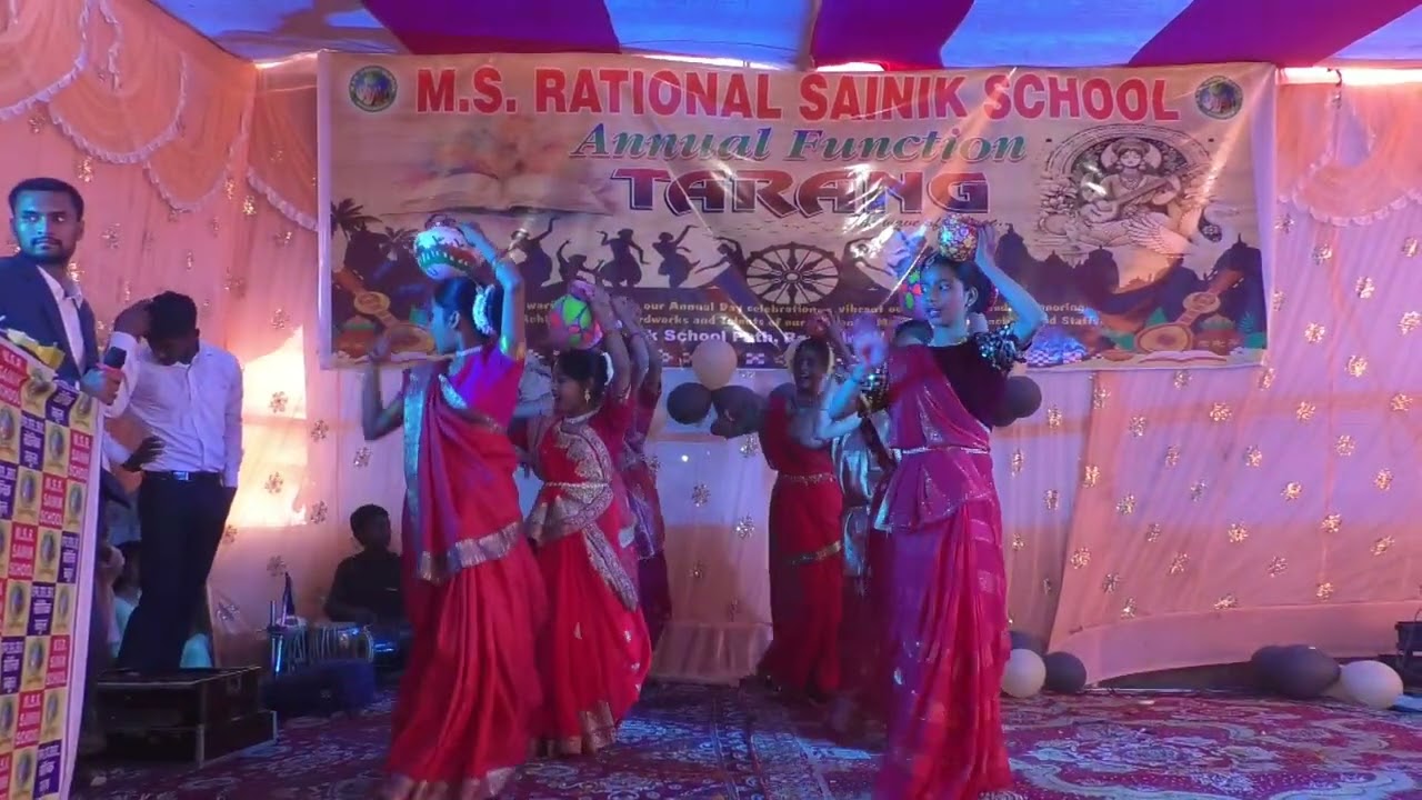 Jhijhiya Folk Dance #TarangTheWaveOfChange #msrsainikschool 