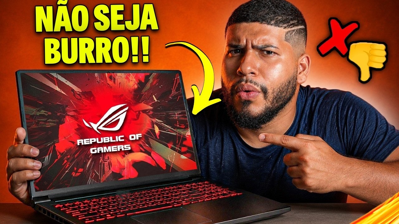 Melhores NOTEBOOKS GAMERS CUSTO BENEF&Iacute;CIO 2026!(Guia COMPLETO para Comprar Sem Erro)