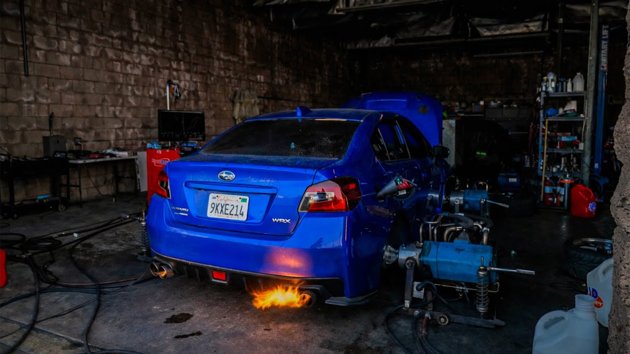 Динамометрический стенд Rotated Precision NextGen 6870 STI на заводе Church Automotive Testing | ...
