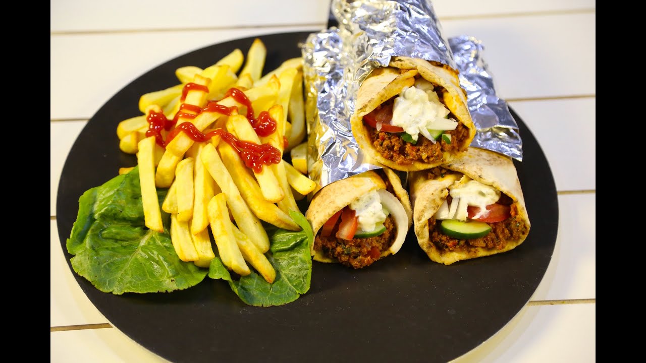 #وجبات_15_ثانية | السندوتشات التركية باللبنة والسلطة 15s | Turkish Sanwich with Labneh and Salad#