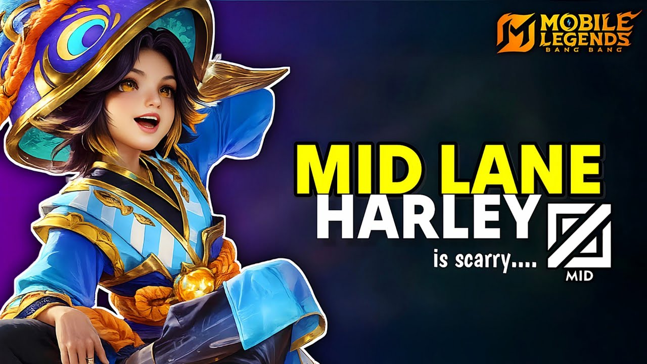 Хороша ли Харли на средней линии? 🤔??? Mobile Legends