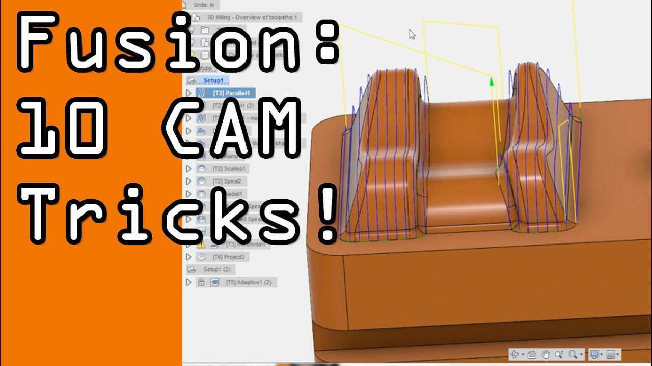 Fusion 360: 10 CAM Tricks You Didn't Know!  FF46