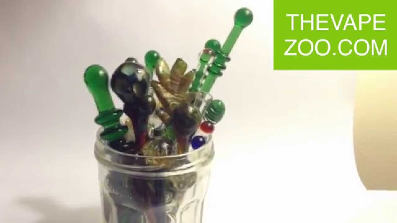 Glass dab tools