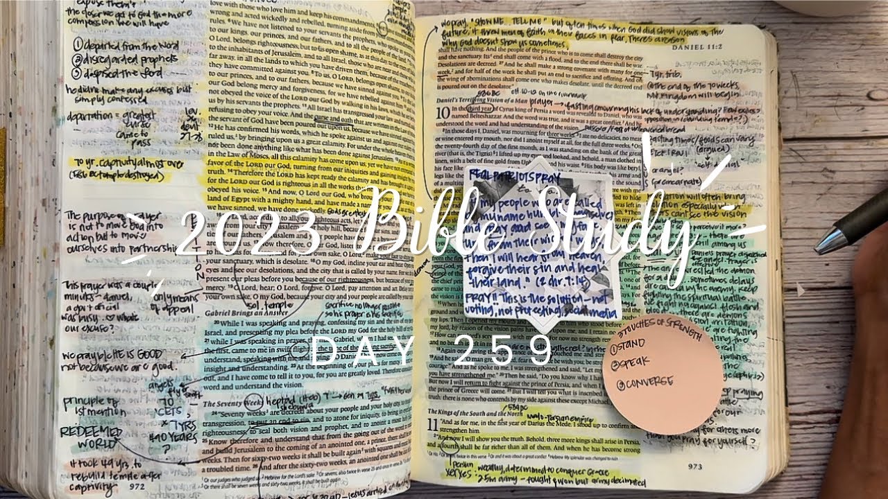 Study the Bible in One Year: Day 259 Daniel 10-12 | Bible study for beginners