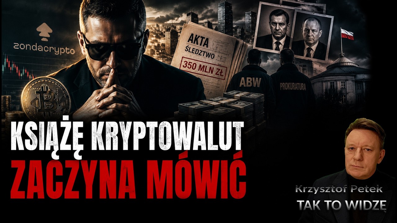 Książę kryptowalut zaczyna m&oacute;wić