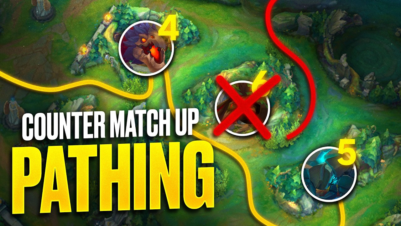 HOW TO PATH IN JUNGLE WHEN COUNTERPICKED