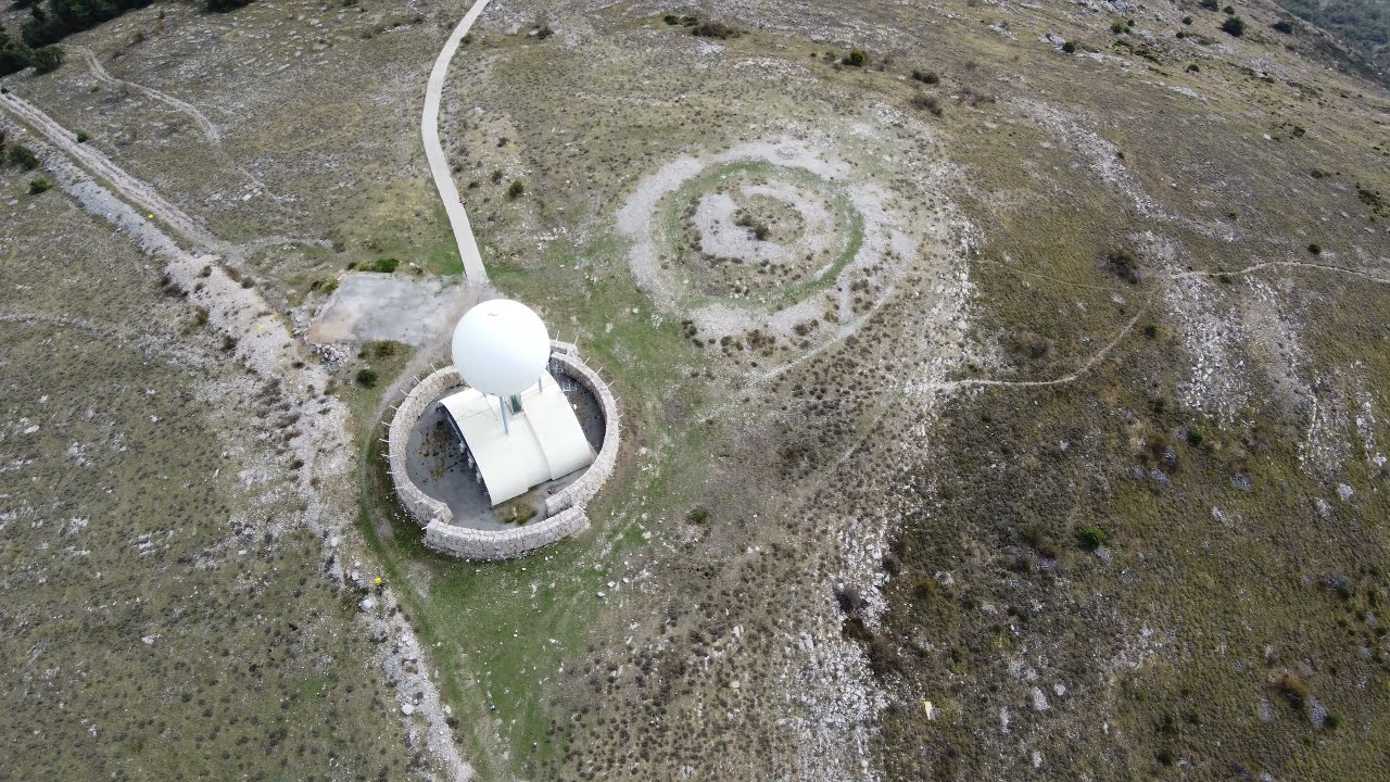 Le Haut Montet - Radar de l'Aviation Civile - 1335 M&egrave;tres - Drone 4K/UHD - Septembre 2021