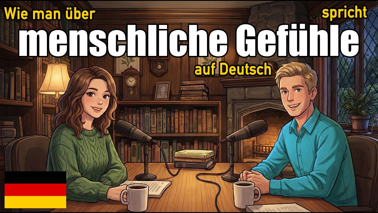 Wie man über menschliche Gefühle auf Deutsch spricht | Tägliche deutsche Konversationspraxis