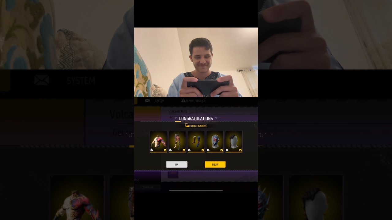 Free Fire New Skin🥹#freefire