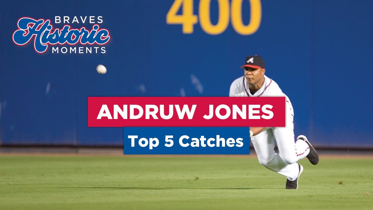Top 5 Andruw Jones Catches | Historic Moments