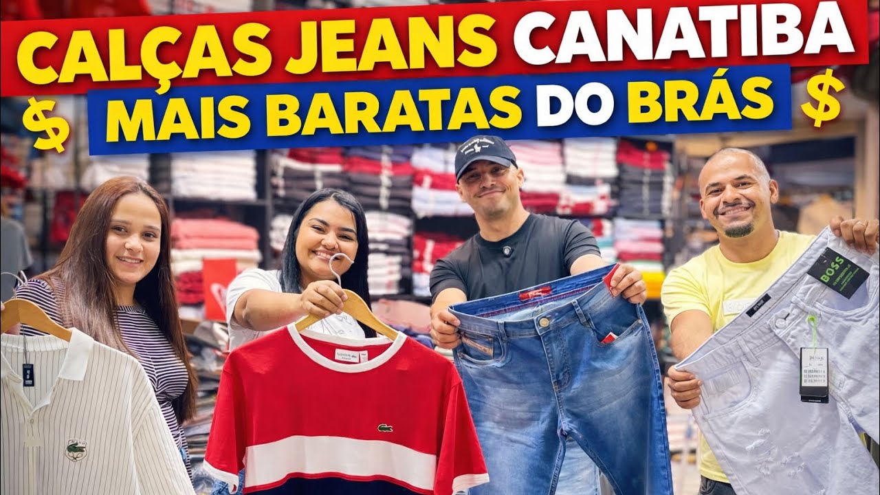 🔥👖A MAIOR FORNECEDORA DE CALÇAS E BERMUDAS JEANS CANATIBA E CAMISETAS PIMA DO BRÁS #brás #jeans