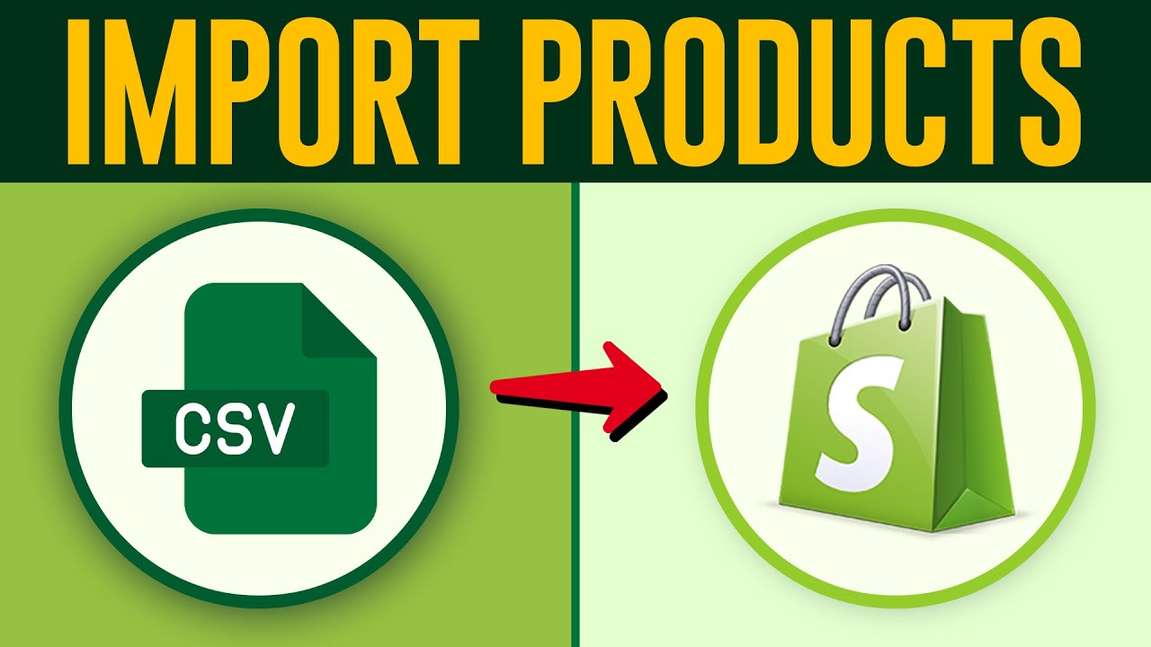 How To Import Your products In Shopify Using CSV Files (2026) Full Guide