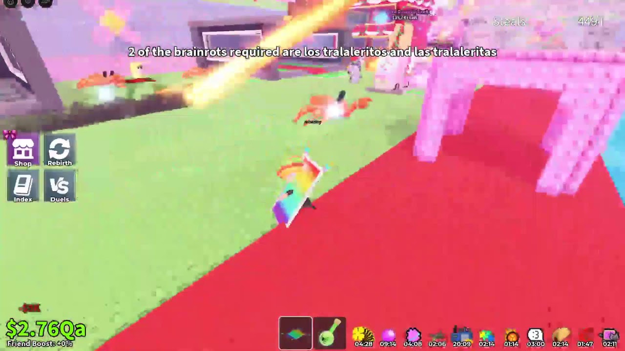 Trading and pvping in sab (trusted trader)