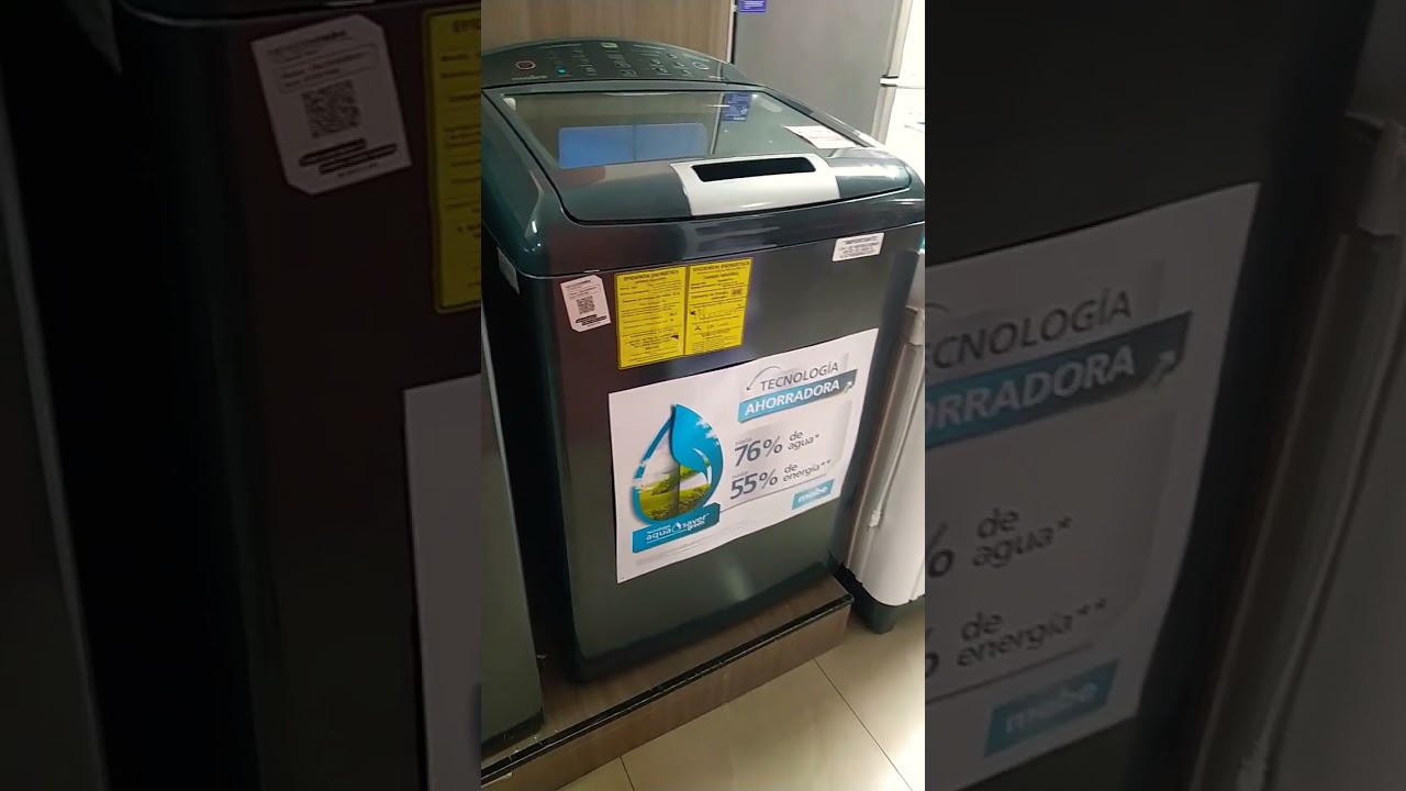 lavadora Mabe de 20 kilos