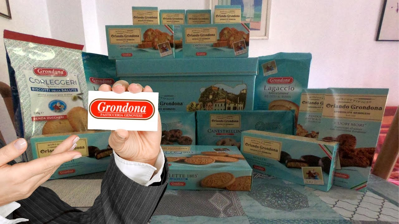 UNBOXING PACCO BISCOTTIFICIO GRONDONA