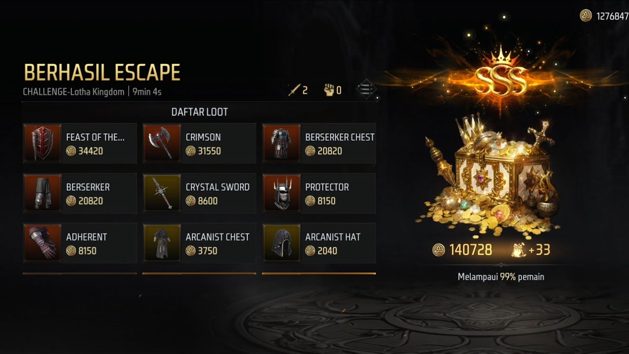 AKU SOLO MAIN WIZARD TIBA2 KETEMU 2 WARRIOR MERAH