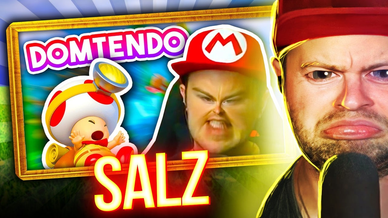 Domtendo SALZT mit Captain Toad | Best Of Domtendo Reaktion (DummerBokblin)