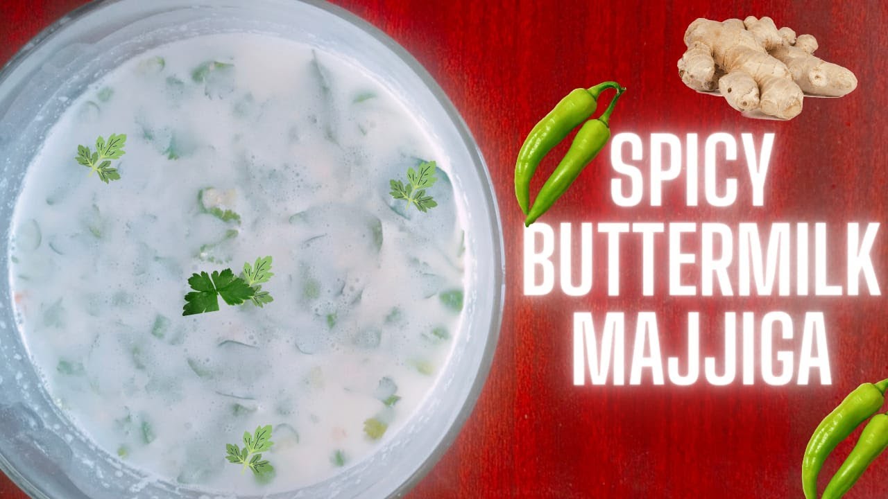 Spicy Buttermilk | Spicy Majjiga | Summer Special buttermilk | Easy and Quick Buttermilk drink